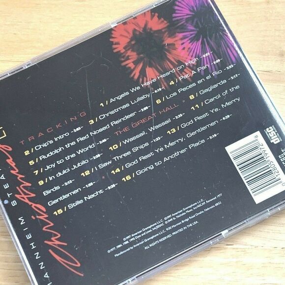 Mannheim Steamroller Christmas Live Music CD Chip Davis 1997 Holiday Songs - Picture 3 of 3